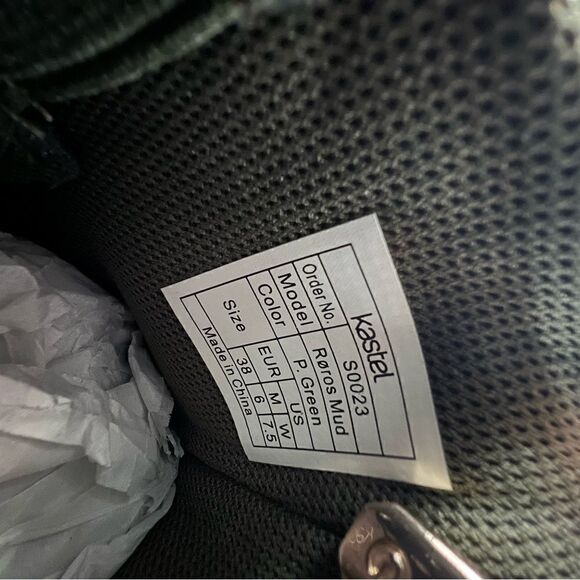 NWT Kastel Røros mud waterproof green rainboots Size 6 - Picture 15 of 16